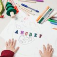 thumbnail image 3 of 200Pcs Colorful Wooden Letters Wooden Alphabet Decors Decorative Wooden Letters Ornaments, 3 of 8