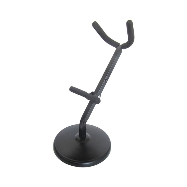 IFANLANDOR Sax Display Stand Black Rectangular Saxophone Holder For Musicians 1Pcs