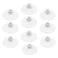 thumbnail image 1 of 10pcs Suction Cup Suction Pads Clear PVC Screw Nut Suction Cups for Glass Wall Door Window, 1 of 9