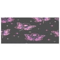 thumbnail image 2 of BZSMCE Acrylic 4 Compartments Pencil Holder Organizer Makeup Brush Holder In Pink Butterflies and Roses Pattern Pattern, 2 of 7