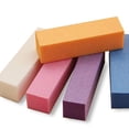 thumbnail image 1 of 4PCS Durable 4-ways Sides Buffing block; Buffing Sand Sand File Nail Art Pedicure Safe Polish Block Accessory, 1 of 2