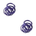 thumbnail image 1 of Qarigey 10 piezas de bandas para el cabello, elásticas, a la moda, ajustables, sólidas, universales, soporte protector, sin costuras, para Type5 NO5, 1 of 6