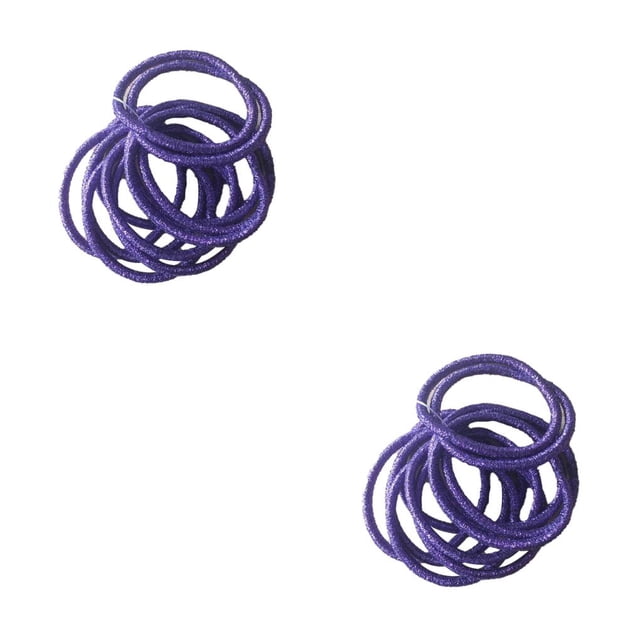 Qarigey 10 piezas de bandas para el cabello, elásticas, a la moda, ajustables, sólidas, universales, soporte protector, sin costuras, para Type5 NO5