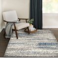 thumbnail image 2 of Loomaknoti Castle Carson 8' x 10' Abstract Indoor Area Rug , Blue, 2 of 8