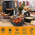 thumbnail image 5 of Air Fryer Silicone Pot With Handle Collapsible Portable Air Fryer Home, 5 of 5
