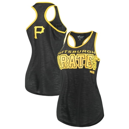 - Pittsburgh Pirates G-III 4Her by Carl Banks Women's Game Time Tank Top - Black/Gold