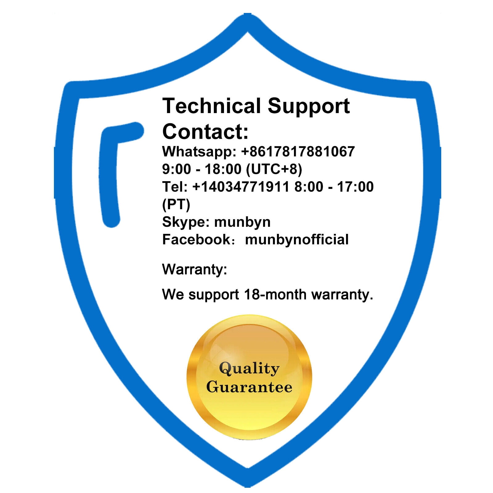 Munbyn Wireless Thermal Label Printer with Bluetooth