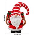 thumbnail image 3 of Christmas Santa Figurine, Detailed Resin Statue Carrying a Gift Sack with Classic Holiday Styling, Freestanding Tabletop Ornament for Fireplace Mantel Shelf Bedroom Living Room and Seasonal Displays, 3 of 9