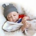 thumbnail image 5 of GoDecor 23" Full Body Silicone Reborn Baby Doll Réaliste Nouveau-né Garçon, 5 of 5