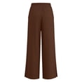 thumbnail image 6 of QHFBli Girls Linen Pants Wide Leg Loose Cotton Swimsuit Coverups Summer Pants Beach Vacation Outfits, 6 of 8