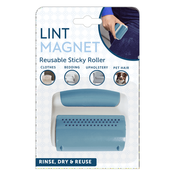 Lint Magnet Reusable Sticky Roller