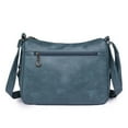 thumbnail image 5 of Stylago Retro Messenger Bag for Women Vintage Leather Crossbody Shoulder Purses Ladies Work Travel Handbags with Multiple Pockets Blue, 5 of 7