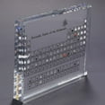 thumbnail image 1 of Acrylic Periodic Table with Real Elements, Chemical Elements Display, Periodic Table of Elements, School Teaching, Birthday Gift, 1 of 5