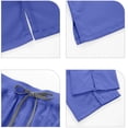 thumbnail image 6 of Karymi Going Out Tops 2-Piece Scrub Set, V-Neck Short Sleeve Slim Top with Pockets + Elastic Drawstring Waist Pants, Medical Uniforms Women's Clothing, 6 of 6