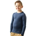 thumbnail image 7 of Fun and Function's Navy Long Sleeves Hug Tee Shirt for Deep Pressure for Kids with Sensory Issues - Size 6-7, 7 of 7