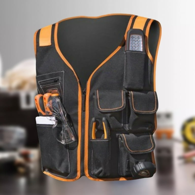 XISAOK Work Vest Tool Vest Multi-functional Vests Lightweight Jacket for Adults XISAOK Work Vest Tool Vest Multi-functional Vests Lightweight Jacket for Adults