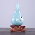 thumbnail image 4 of 6 agujeros Ocarina Cerámica Ocarina Botella de Vino Estilo - Alto C - Estudio para principiantes, regalo de Navidad, con cordón, 4 of 5