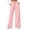 Pink #276, variant on Women's Wide Leg Pants High Waisted Drawstring Elastic Waist Loose Fit Solid Color Palazzo Lounge Trousers with Pockets