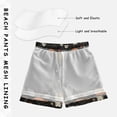 thumbnail image 3 of FORMRS Boys Swim Trunks Quick Dry Mesh Lining Beach Boardshorts, Sizes XS-XL, Autumn Ghost Pattern, 3 of 7