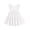White, variant on Arshiner Toddler Dress Girls Backless Tiered Summer Dresses Cute Swing Beach Sundress with Pockets