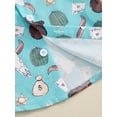 thumbnail image 6 of Biezeib Kids Baby Boy Button down Shirt Western Cow Head Print Short Sleeve Tops Casual T-Shirts for Toddler Summer Clothes, 6 of 6