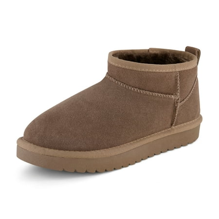 

Cushionaire Women s Hip Genuine Suede Pull on Boot +Memory Foam