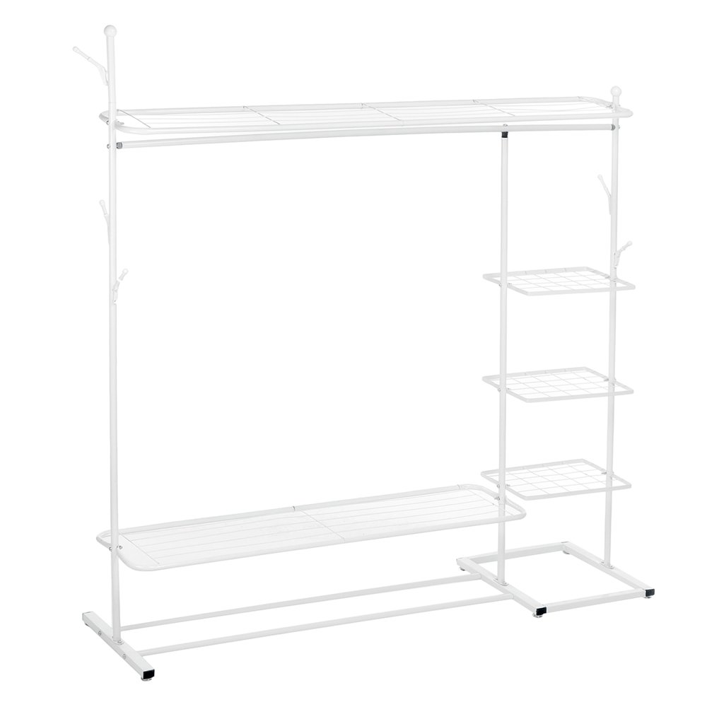 Stoneway FreeStanding Closet Organzier, Hanging Rod Clothes Garment