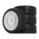 thumbnail image 3 of 4 piezas de mejora de rueda y neumático RC, hexagonal de 12 mm, negro, modelo, piezas de repuesto para bricolaje Blanco, 3 of 9