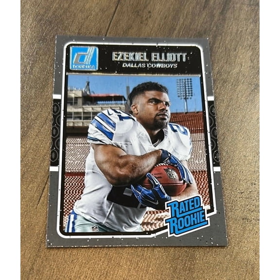 Ezekiel Elliott 2016 Donruss rated rookie 368 trading card