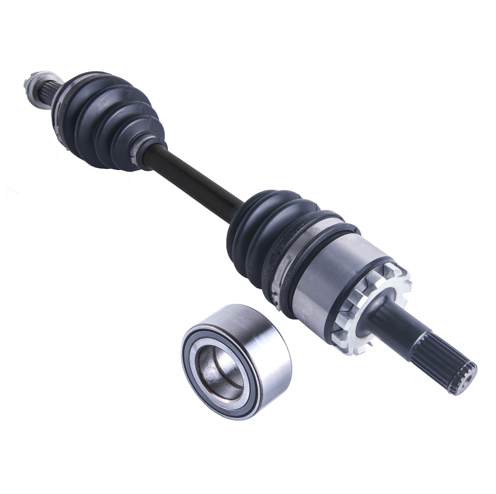 Kawasaki Brute Force front left cv axle & wheel bearing 650 2005 2006 2007 13