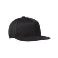 thumbnail image 1 of Original Port Authority Flat Bill FlexFit Baseball Hat Cap  L/XL Black, 1 of 1
