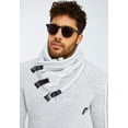 thumbnail image 4 of Chunky Knit Sweater With Shawl Collar, 4 of 11