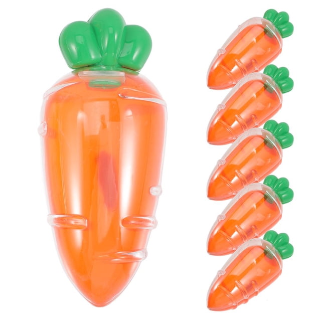 CUITING 6pcs Carrot Shaped Candy Box Easter Carrot Candy Chocolates Box Party Favors Box