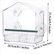 thumbnail image 4 of 3X Comederos para Pájaros de Ventana con Fuertes Ventosas, Comedero para Pájaros Transparente para Exteriores, Casa para Pájaros con Bandeja Extraíble de 2 Compartimentos, 4 of 5