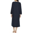 thumbnail image 2 of Lanz of Salzburg Womens Plaid Pintuck Cotton Nightgown Style-CL5816839, 2 of 2
