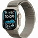 thumbnail image 1 of wonima44 Milanese Mesh Loop Compatible with Apple Watch Band Ultra 2/Ultra 49mm 46mm 45mm 44mm Men, Breathable Replacement Band for iWatch SE Series 10/9/8/7/6/5/4, 1 of 1