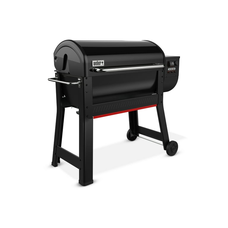 Weber Smoque XL Pellet Grill, 34 Inch Wood Fired Pellet Smoker