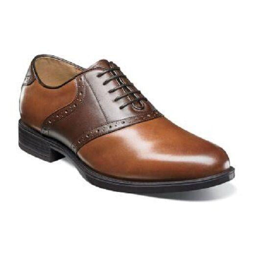 Florsheim Men's Shoes Midtown Saddle Cognac Multi Leather 12158-229 