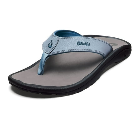 OluKai Ohana Men's Beach Sandals, Quick-Dry Flip-Flop Slides, Water  Resistant & Lightweight, Compression Molded Footbed & Ultra-Soft Comfort Fit