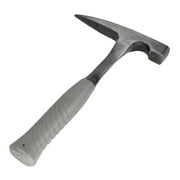 SERIOUS DETECTING 11" Rock Pick Hammer Rubberized Handle with Plastic Tip Cover