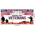 thumbnail image 3 of Memorial Day Banner, Happy Veterans Day Decorations, Memorial Day Decorations for Office, Thank You Veterans Banner Memorial Day 4th of July Veterans Day Patriotic Decorations tineit,8x6 ft, 3 of 6