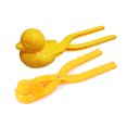 thumbnail image 2 of Clip De Bola De Nieve Clip para hacer bolas de nieve de dibujos animados para niños, herramienta de molde de nieve para exteriores de invierno (amarillo) Likrtyny libre de BPA, 2 of 5