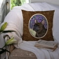 thumbnail image 3 of Carolines Treasures SS8676PW1414 French Bulldog Fabric Decorative Pillow, 14Hx14W, multicolor, 3 of 4