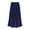 D418 Navy, variant on Angala Womens Skirts A Line Maxi Skirts Solid High Waist Summer Casual Comfortable Flowy Elegance Ladies Skirts Size 2Xl Navy