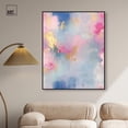 thumbnail image 3 of Whispering Rose Canvas Abstract Surrealism by Art Remedy, Black Frame, 36 x 45, 3 of 7