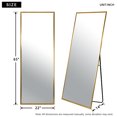 NeuType Full Length Mirror Floor Mirror with Stand Large Wall Mounted