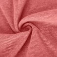 thumbnail image 6 of Yuanlong Womens T-Shirts Stylish Solid Tie V Neck Ribbed Long Sleeved Tee Shirts Ladies Streetwear Fashion Slim Ft Tops, 6 of 6