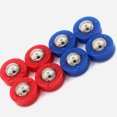 thumbnail image 3 of 8 Pcs Rondelles Coulissantes de Table pour Fête d'Enfants, Jeu de Soccer de Table, Perles Roulantes, Rouleaux à Friser, 3 of 5