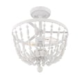 thumbnail image 2 of Trade Winds Lighting 2-Light Ceiling Light In Distressed Wood, 2 of 3