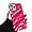 Rose Red, variant on Compatible iPhone 13 Pro Max Case, 3D Cute Luxurious Wavy Shape, Soft TPU Shockproof Case for Boys and Girls (Pink)